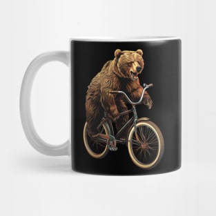 Grizzly Bear Sturdy Silhouettes Mug